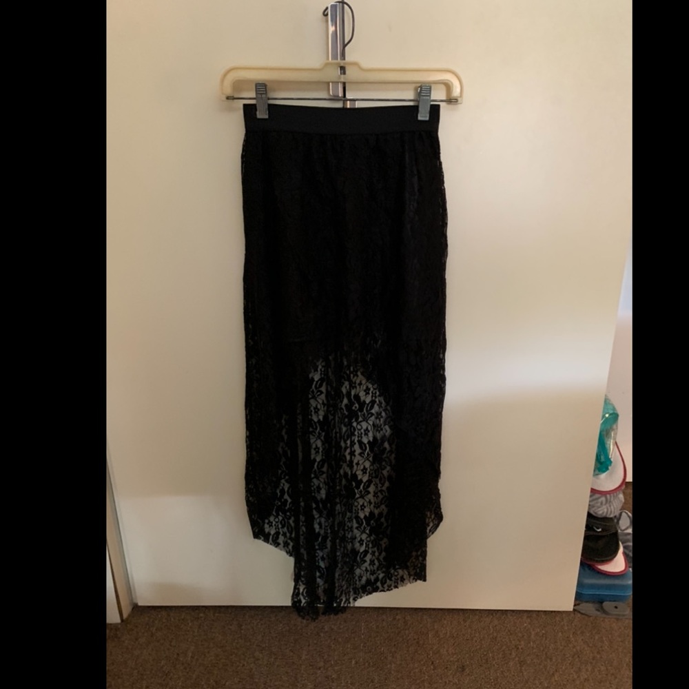 Lace skirt with train from Paradise